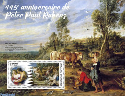 Chad 2022 445th Anniversary Of Peter Paul Rubens, Mint NH, Art - Paintings - Rubens - Autres & Non Classés