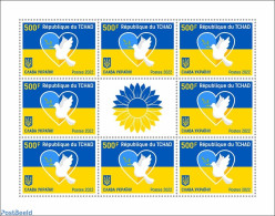 Chad 2022 Peace For Ukraine, Mint NH, History - Peace - Sonstige & Ohne Zuordnung