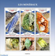 Central Africa 2022 Minerals, Mint NH, History - Geology - Repubblica Centroafricana