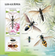 Central Africa 2022 Wasps, Mint NH, Nature - Insects - Repubblica Centroafricana