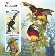 Central Africa 2022 Toucans, Mint NH, Nature - Birds - Toucans - Central African Republic