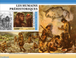 Central Africa 2022 Prehistoric Humans, Mint NH, Nature - Prehistory - Central African Republic