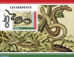 Central Africa 2022 Snakes, Mint NH, Nature - Snakes - República Centroafricana