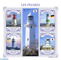 Central Africa 2022 Lighthouses, Mint NH, Various - Lighthouses & Safety At Sea - Fari