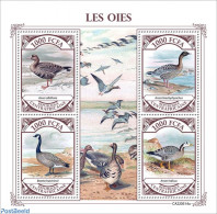 Central Africa 2022 Geese, Mint NH, Nature - Geese - Centrafricaine (République)