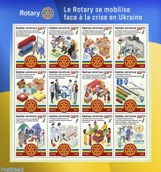 Central Africa 2022 Rotary Mobilizes In The Face Of The Crisis In Ukraine, Mint NH, History - Various - Peace - Rotary - Rotary, Lions Club