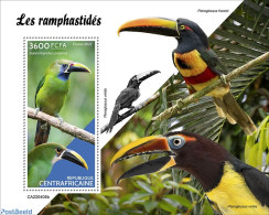 Central Africa 2022 Toucans, Mint NH, Nature - Birds - Toucans - Centraal-Afrikaanse Republiek