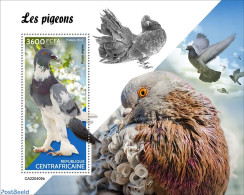 Central Africa 2022 Pigeons, Mint NH, Nature - Birds - Pigeons - Zentralafrik. Republik
