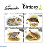 Central Africa 2022 Birdpex, Mint NH, Nature - Birds - Centraal-Afrikaanse Republiek