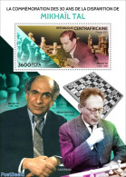 Central Africa 2022 30th Memorial Anniversary Of Mikhail Tal, Mint NH, Sport - Chess - Schach