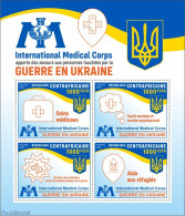 Central Africa 2022 International Medical Corps Brings Relief To Those Affected By The War In Ukraine, Mint NH, Health.. - Zentralafrik. Republik