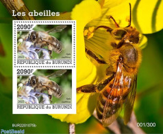 Burundi 2022 Bees, Mint NH, Nature - Bees - Autres & Non Classés