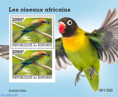 Burundi 2022 African Birds, Mint NH, Nature - Birds - Other & Unclassified