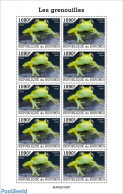 Burundi 2022 Frogs, Mint NH, Nature - Frogs & Toads - Altri & Non Classificati