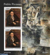 Burundi 2022 Pablo Picasso, Mint NH, Art - Pablo Picasso - Paintings - Altri & Non Classificati