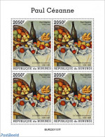 Burundi 2022 Paul Cezanne, Mint NH, Art - Paintings - Altri & Non Classificati