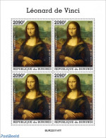 Burundi 2022 Leonardo Da Vinci, Mint NH, Art - Leonardo Da Vinci - Paintings - Andere & Zonder Classificatie