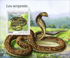 Togo 2022 Snakes, Mint NH, Nature - Snakes - Togo (1960-...)