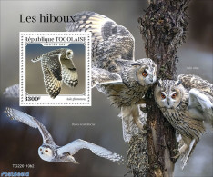 Togo 2022 Owls, Mint NH, Nature - Birds - Birds Of Prey - Owls - Togo (1960-...)