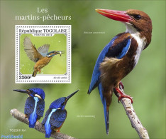 Togo 2022 Kingfishers, Mint NH, Nature - Birds - Kingfishers - Togo (1960-...)