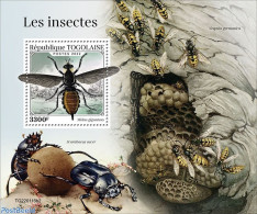 Togo 2022 Insects, Mint NH, Nature - Insects - Togo (1960-...)