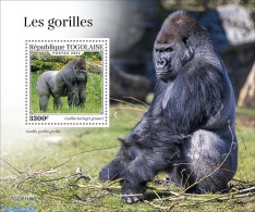 Togo 2022 Gorillas, Mint NH, Nature - Monkeys - Togo (1960-...)