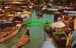 R525641 No. 20. Bangkok. Scene Of The Floating Market. Soma Nimit - World