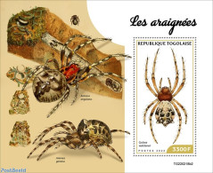 Togo 2022 Spiders, Mint NH, Nature - Insects - Togo (1960-...)