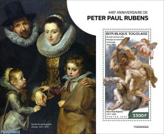 Togo 2022 445th Anniversary Of Peter Paul Rubens, Mint NH, Art - Paintings - Rubens - Togo (1960-...)