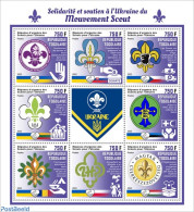 Togo 2022 Scouts Emergency Response In Ukraine, Mint NH, Sport - Scouting - Togo (1960-...)