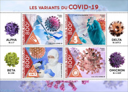 Togo 2022 Covid-19 Variants, Mint NH, Health - Corona/Covid19 - Corona/Covid19 - Togo (1960-...)