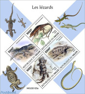 Niger 2022 Lizards, Mint NH, Nature - Animals (others & Mixed) - Niger (1960-...)