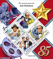 Niger 2022 85th Anniversary Of Jack Nicholson, Mint NH, Performance Art - Movie Stars - Acteurs