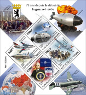 Niger 2022 75 Years Since The Beginning Of Cold War, Mint NH, History - Transport - American Presidents - Militarism -.. - Militaria
