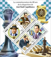 Niger 2022 80th Memorial Anniversary Of Jose Raul Capablanca, Mint NH, Sport - Chess - Ajedrez
