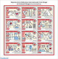 Niger 2022 Red Cross Response To The Coronavirus Pandemic, Mint NH, Health - Red Cross - Corona/Covid19 - Corona/Covid19 - Cruz Roja
