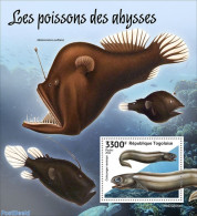 Togo 2022 Deep-sea Fishes, Mint NH, Nature - Fish - Peces