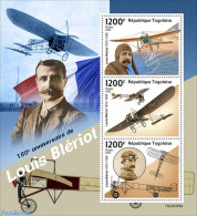 Togo 2022 150th Anniversary Of Louis Blériot, Mint NH, Transport - Aircraft & Aviation - Avions