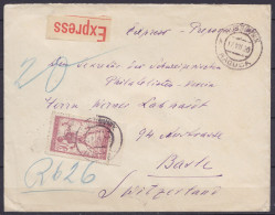 Yougoslavie - L. Express Affr. Tps De L'État Des Slovènes, Croates Et Serbes Càpt "DUBROVNIK /17 VII 1920/ RAGUSA" Pour  - Briefe U. Dokumente