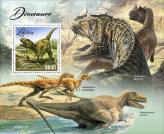 Liberia 2022 Dinosaurs, Mint NH, Nature - Prehistoric Animals - Prehistorics