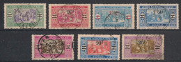 SENEGAL - 1924-27 - N°YT. 95 à 101 - Série Complète - Oblitéré / Used - Usados