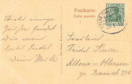 Bahnpost (Ambulant; R.P.O./T.P.O.) Calbe (Saale)-Conners (ZA2497) - Storia Postale