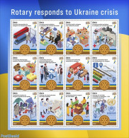 Liberia 2022 Rotary Responds To Ukraine Crisis, Mint NH, Various - Rotary - Rotary, Lions Club