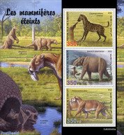 Djibouti 2022 Extinct Mammals, Mint NH, Nature - Prehistoric Animals - Prehistory - Vor- U. Frühgeschichte