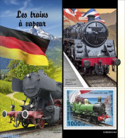 Djibouti 2022 Steam Trains, Mint NH, Transport - Railways - Trenes