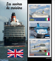Djibouti 2022 Cruise Ships, Mint NH, Transport - Ships And Boats - Ships