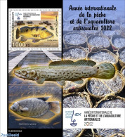 Djibouti 2022 International Year Of Artisanal Fisheries And Aquaculture 2022, Mint NH, Nature - Transport - Fish - Shi.. - Peces