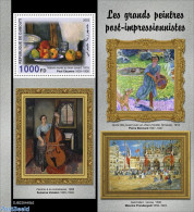 Djibouti 2022 The Great Post-impressionists, Mint NH, Art - Paintings - Dschibuti (1977-...)