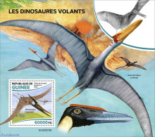 Guinea, Republic 2022 Flying Dinosaurs, Mint NH, Nature - Prehistoric Animals - Préhistoriques