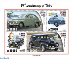 Sierra Leone 2022 95th Anniversary Of Volvo, Mint NH, Transport - Automobiles - Coches